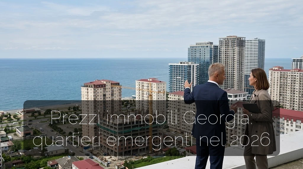 Prezzi immobili Georgia 2026: quartieri emergenti